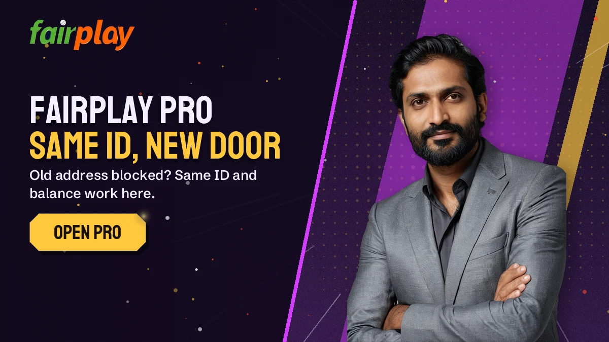 FairPlay Pro login on the official address with the same FairPlay ID and balance